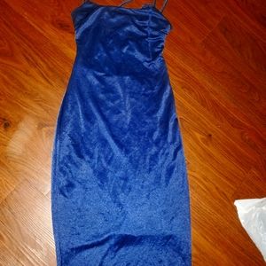 Windsor blue satin dress 👗 💙